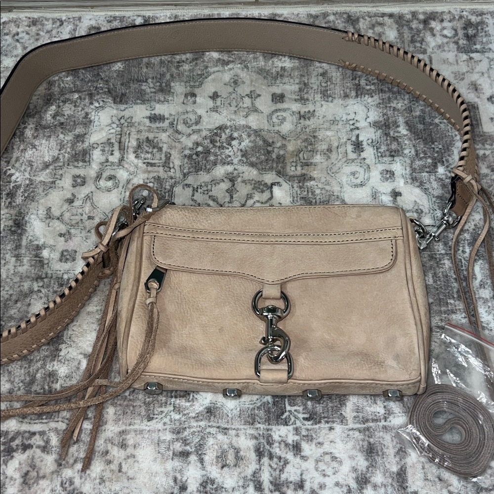 Rebecca Minkoff Tan Leather Crossbody Bag